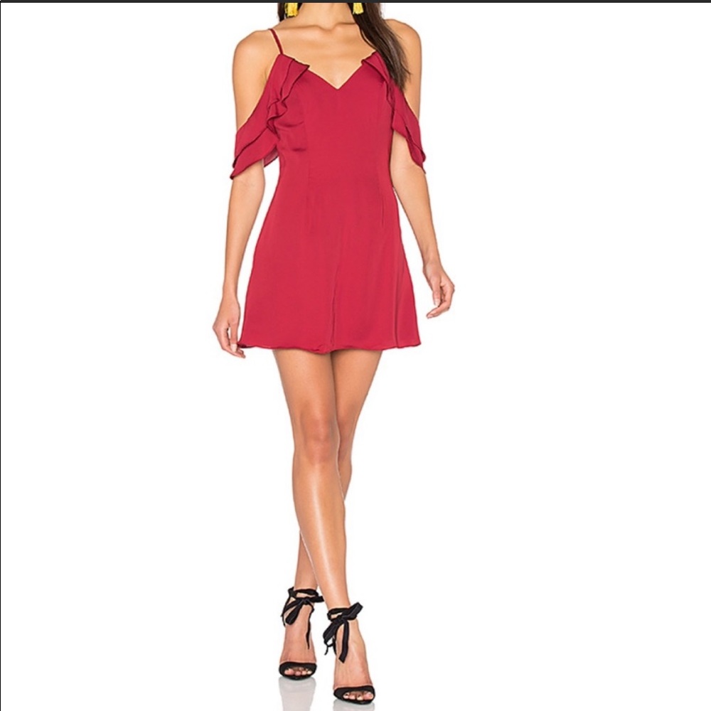 Revolve Majorelle Sexy Cold Shoulder mini dress